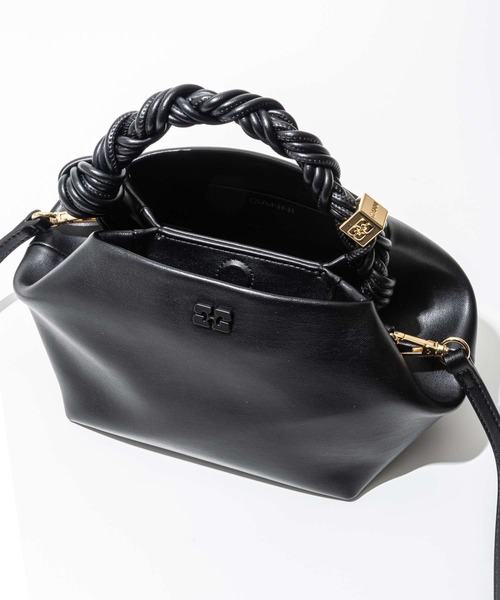 GANNI(ガニー)の「GANNI BOU BAG ガニー ボゥ バッグ(ハンドバッグ・レディース・ブラック・FREE)」の8枚目の写真