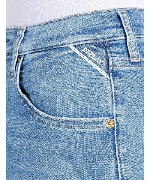 REPLAY（リプレイ）の「12 OZ POWER STRETCH MODAL DENIM（デニムパンツ・レディース・ライトブルー・24inch/23inch/26inch/25inch）」の5枚目の写真