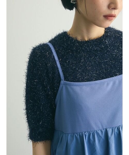 armonia（アルモニーア）の「armonia.ペプラムキャミワンピース（ワンピース・レディース・ブルー/グレー/ブラック・FREE）」の13枚目の写真