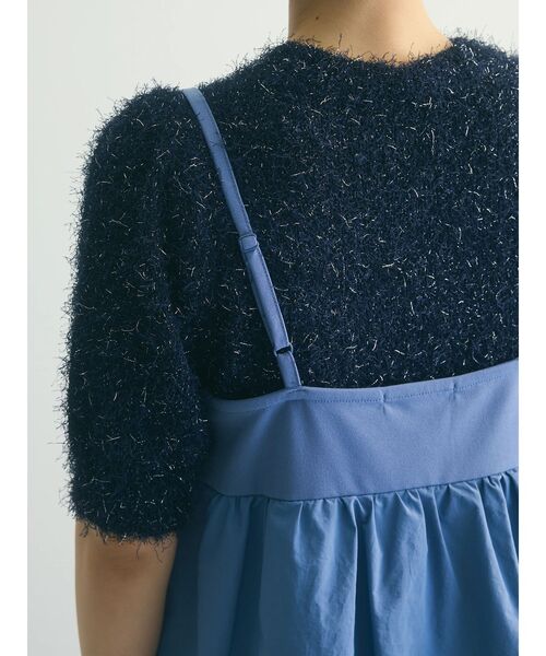 armonia（アルモニーア）の「armonia.ペプラムキャミワンピース（ワンピース・レディース・ブルー/グレー/ブラック・FREE）」の14枚目の写真