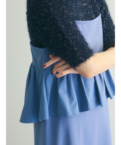 armonia（アルモニーア）の「armonia.ペプラムキャミワンピース（ワンピース・レディース・ブルー/グレー/ブラック・FREE）」の15枚目の写真