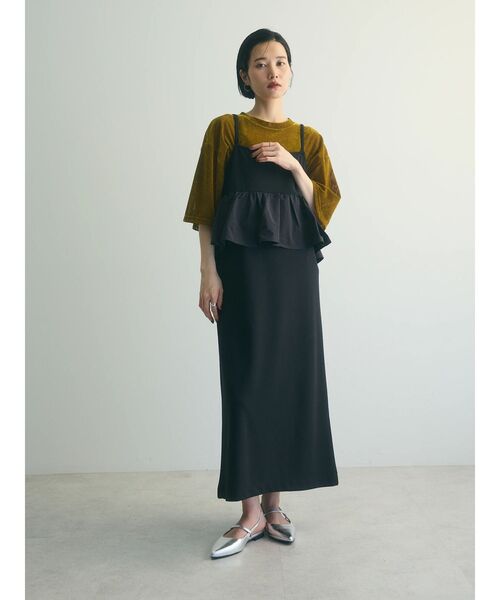 armonia（アルモニーア）の「armonia.ペプラムキャミワンピース（ワンピース・レディース・ブルー/グレー/ブラック・FREE）」の22枚目の写真