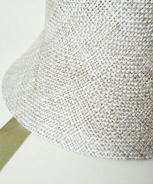 ORIENT MILLINERY(オリエント ミリナリー)の「《別注》IDYLL by ORIENT MILLINERY x ANTHONY PETO - フランス製ラミーキャプリーヌ(ハット・レディース・ブラック/パープル/ピンク/グリーン・57)」の15枚目の写真