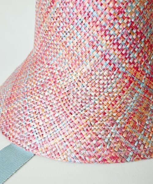 ORIENT MILLINERY(オリエント ミリナリー)の「《別注》IDYLL by ORIENT MILLINERY x ANTHONY PETO - フランス製ラミーキャプリーヌ(ハット・レディース・ブラック/パープル/ピンク/グリーン・57)」の11枚目の写真