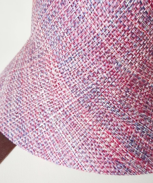 ORIENT MILLINERY(オリエント ミリナリー)の「《別注》IDYLL by ORIENT MILLINERY x ANTHONY PETO - フランス製ラミーキャプリーヌ(ハット・レディース・ブラック/パープル/ピンク/グリーン・57)」の13枚目の写真