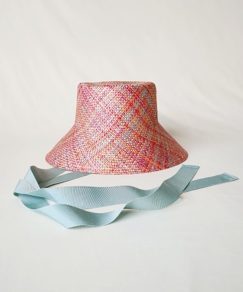 ORIENT MILLINERY(オリエント ミリナリー)の「《別注》IDYLL by ORIENT MILLINERY x ANTHONY PETO - フランス製ラミーキャプリーヌ(ハット・レディース・ブラック/パープル/ピンク/グリーン・57)」の10枚目の写真