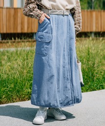 KRIFF MAYER Lady's Collection | 2WAY裏ボアデニム巻スカート(デニムスカート)