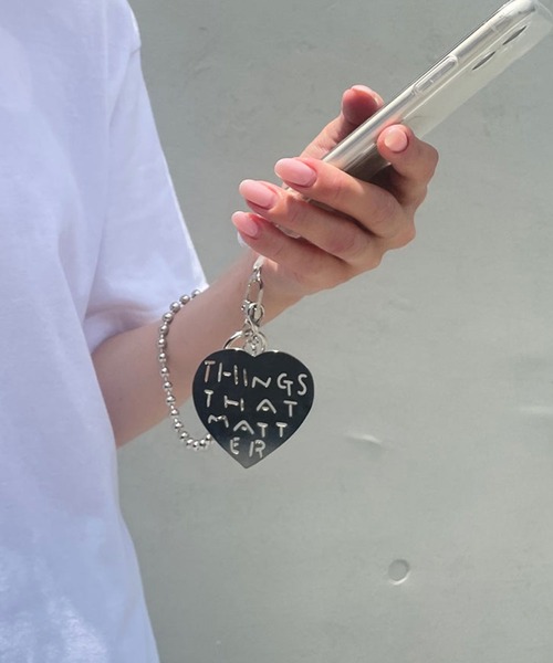 THINGS THAT MATTER(シングス ザット マター)の「TONDABAYASHI RAN ×MOBAIL HAND CHARM / トンダバヤシラン×モバイルハンドチャーム(チャーム・レディース・シルバー・FREE)」の1枚目の写真