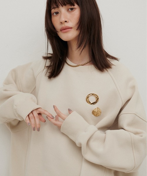 LARUTA（ラルータ）の「【LARUTA】切替デザインBIGスウェット