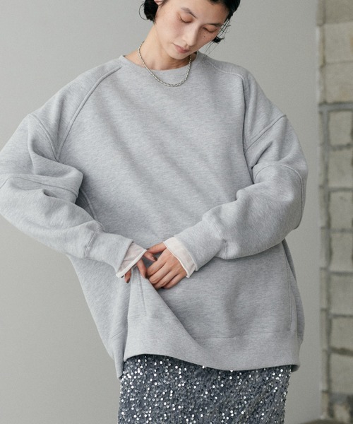 LARUTA（ラルータ）の「【LARUTA】切替デザインBIGスウェット