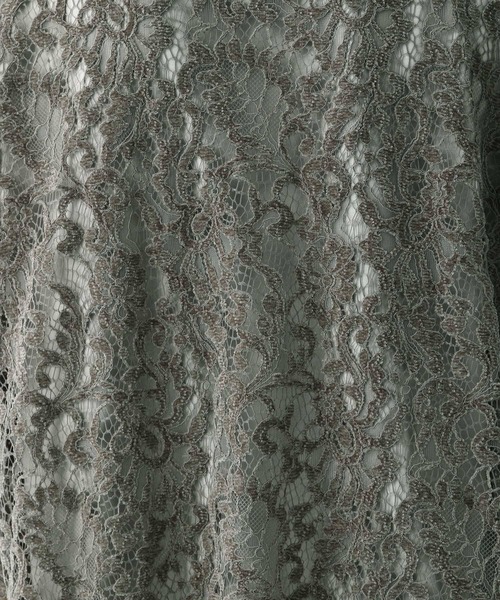 HARE（ハレ）の「モールフラワーレースシャツ(HARE)（シャツ/ブラウス・メンズ・グレー/ブルー/ブラック・FREE）」の15枚目の写真