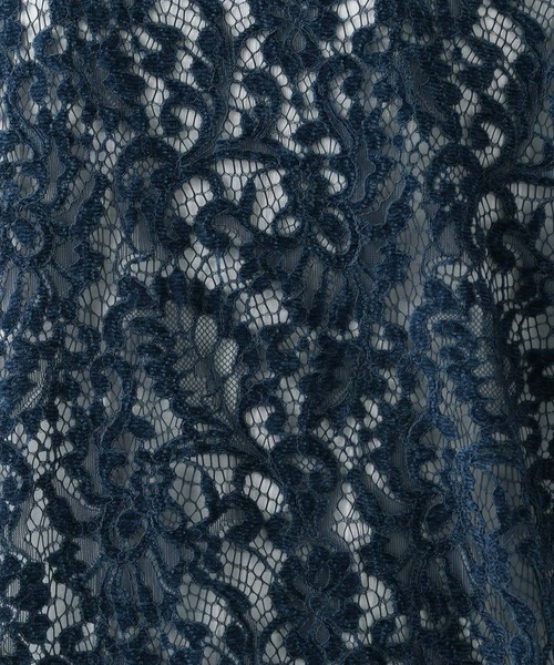 HARE（ハレ）の「モールフラワーレースシャツ(HARE)（シャツ/ブラウス・メンズ・グレー/ブルー/ブラック・FREE）」の14枚目の写真