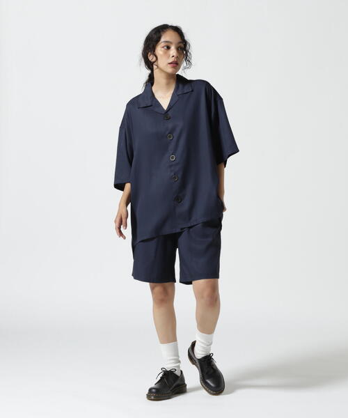 L.H.P(エルエイチピー)の「neuron/ニュウロン/シャツパンツ(その他パンツ・レディース・ネイビー・F)」の10枚目の写真