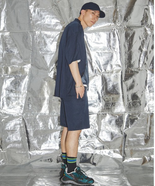 L.H.P(エルエイチピー)の「neuron/ニュウロン/シャツパンツ(その他パンツ・レディース・ネイビー・F)」の3枚目の写真