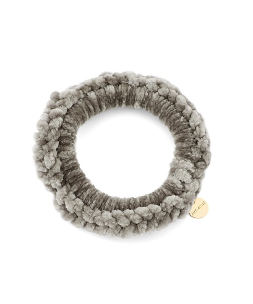 【AMOMENTO / アモーメント】シュシュ ベロア編み込みシュシュ（シュシュ）｜ANEMONE（アネモネ）の