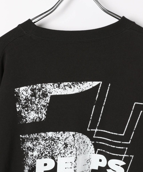 HEREIAM（ヘレイアム）の「【HEREIAM】UNISEX／PEEPSロングスリーブ（Tシャツ/カットソー・レディース・ブラック/グレー/オフホワイト・FREE）」の10枚目の写真