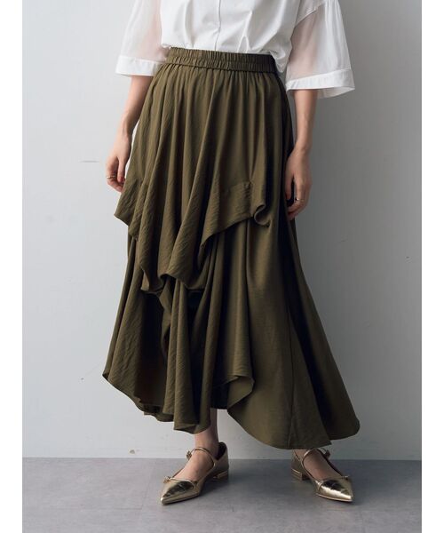 【セール】アシメデザインスカート（スカート）｜Editt by YECCA VECCA（エディットバイイェッカヴェッカ）