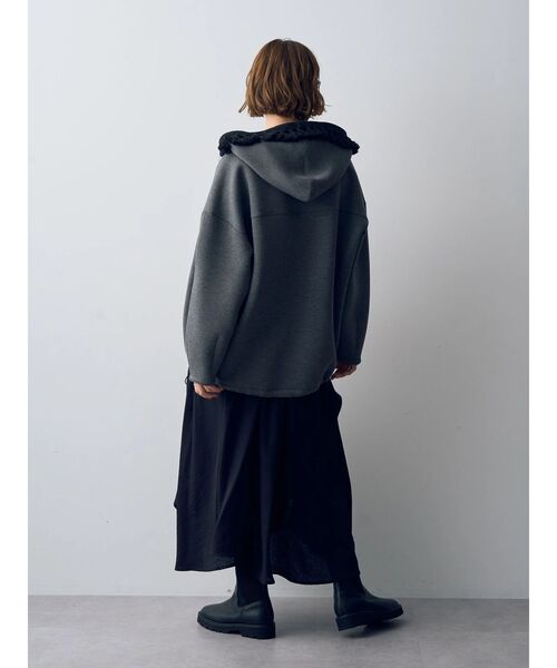 Editt by YECCA VECCA（エディットバイイェッカヴェッカ）の「アシメデザインスカート（スカート・レディース・ブラック/カーキ・FREE）」の18枚目の写真