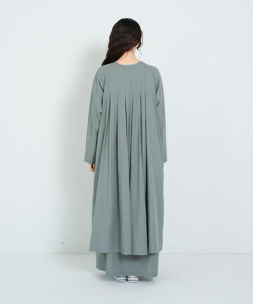 conges payes ADIEU TRISTESSE(コンジェ ペイエ アデュートリステス)の「ボックスタックワンピース(ワンピース・レディース・ブラウン/カーキ・38)」の9枚目の写真