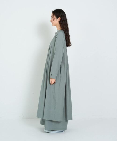 conges payes ADIEU TRISTESSE(コンジェ ペイエ アデュートリステス)の「ボックスタックワンピース(ワンピース・レディース・ブラウン/カーキ・38)」の13枚目の写真
