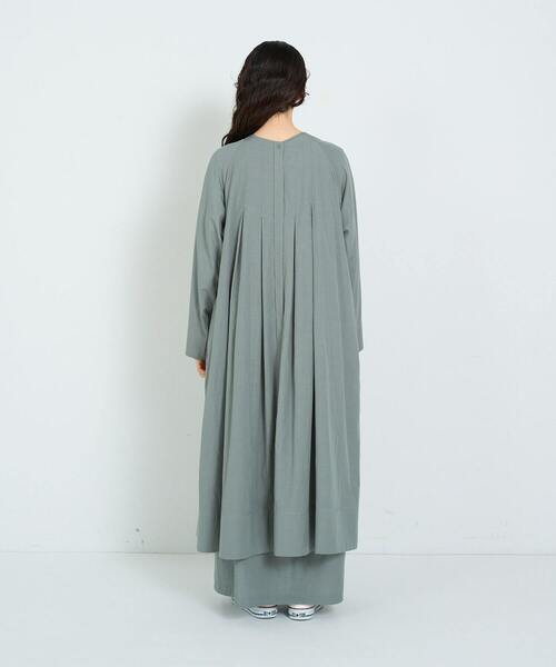 conges payes ADIEU TRISTESSE(コンジェ ペイエ アデュートリステス)の「ボックスタックワンピース(ワンピース・レディース・ブラウン/カーキ・38)」の14枚目の写真