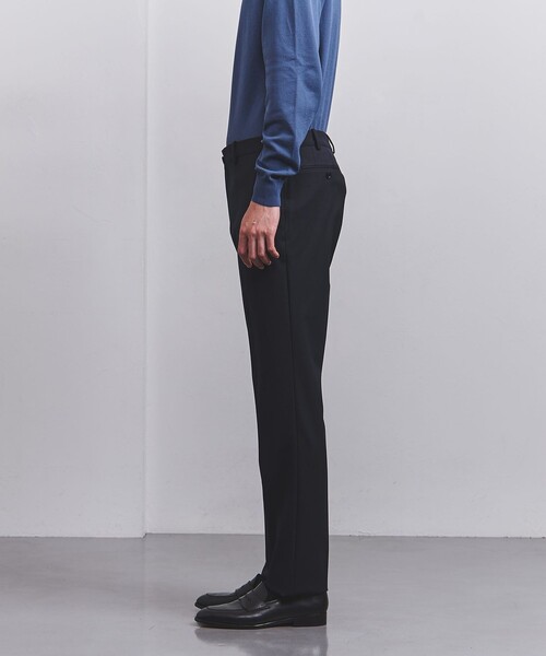 UNITED ARROWS(ユナイテッドアローズ)の「3シーズン ノープリーツパンツ COMFORT EASY-MODEL -2WAYストレッチ・撥水-(スーツパンツ・メンズ・ダークグレー/ネイビー・46/48/50/52/44/54)」の7枚目の写真