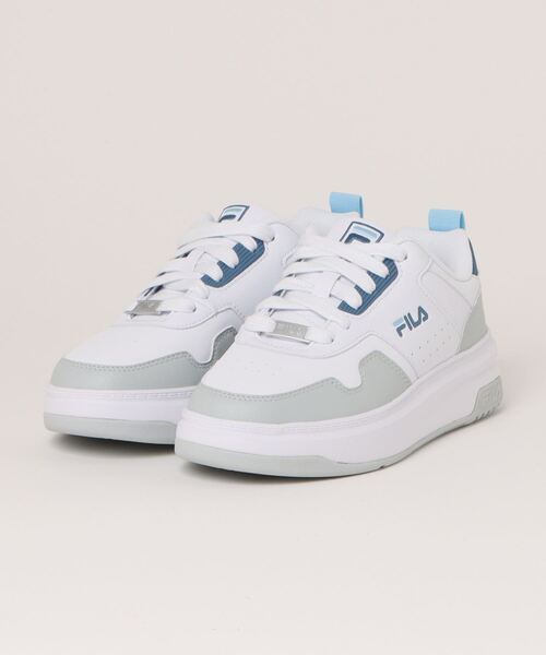 【セール】FILA フィラ FILA ARCADE EVO フィラアーケードエボ WFW24003148 WHITE/BLUE（スニーカー）｜FILA（フィラ）