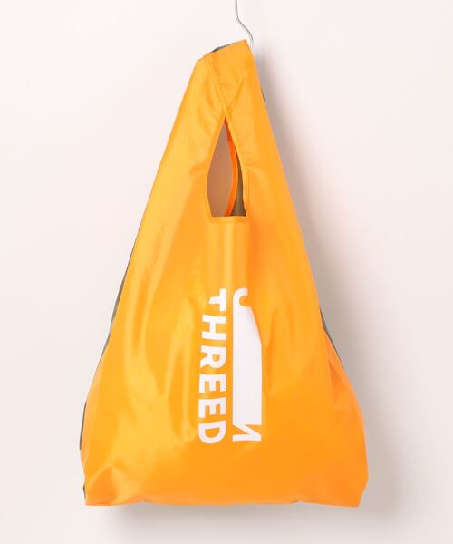 UN3D.(アンスリード)の「BI-COLOR ECO-BAG L / バイカラーエコバッグL(エコバッグ/サブバッグ・レディース・オレンジ/グリーン/ブルー・FREE)」の1枚目の写真