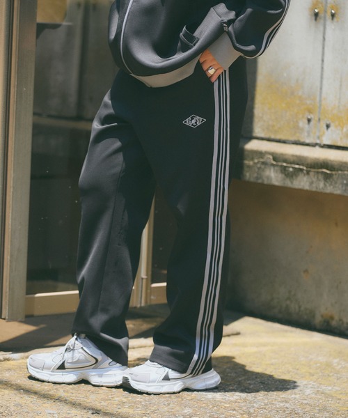 KANGOL SPORT】サイドライントラックパンツ《UV対策・ストレッチ
