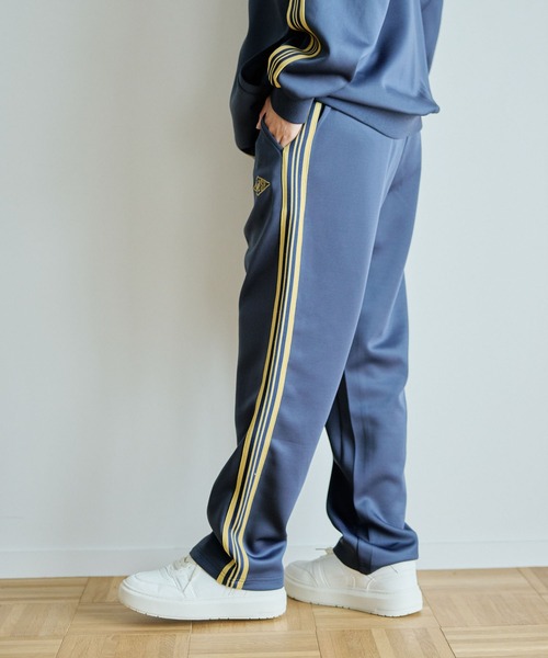 KANGOL SPORT（カンゴールスポーツ）の「【KANGOL SPORT】サイドライントラックパンツ《UV対策・ストレッチ・ジャージ》◆新色追加◆（その他パンツ・レディース・アイボリー/カーキ/サックスブルー/ブラック/ブラウン/ネイビー/ベージュ/ホワイト・M/L/LL）」の15枚目の写真
