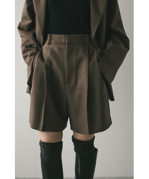 STYLEMIXER（スタイルミキサー）の「センタープレスハーフパンツ（その他パンツ・レディース・ブラック/ライトブラウン/ピンク・SMALL/MEDIUM）」の3枚目の写真