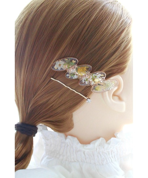 バレッタ/ヘアクリップ（オレンジ/橙色系）ファッション通販 - ZOZOTOWN