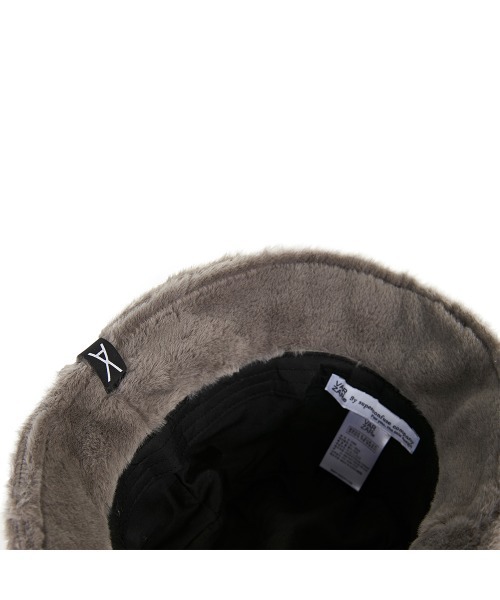 VARZAR(バザール)の「ファーロゴポイントバケットハット Fur logo point bucket hat(ハット・レディース・クリーム/グレー/ブラック・FREE)」の19枚目の写真