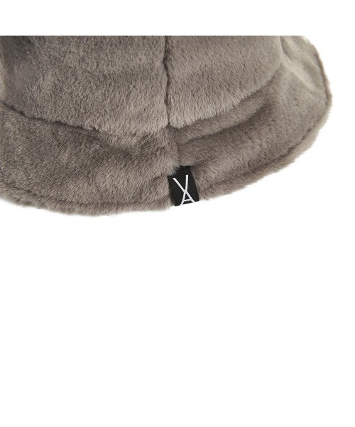 VARZAR(バザール)の「ファーロゴポイントバケットハット Fur logo point bucket hat(ハット・レディース・クリーム/グレー/ブラック・FREE)」の20枚目の写真