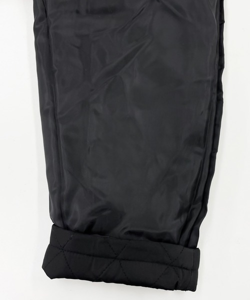 DAY CLOSET（デイ クローゼット）の「レディース きれいめシルエット。キルティングテーパードパンツ（その他パンツ・レディース・ブラック/ホワイト・L/M/S）」の20枚目の写真