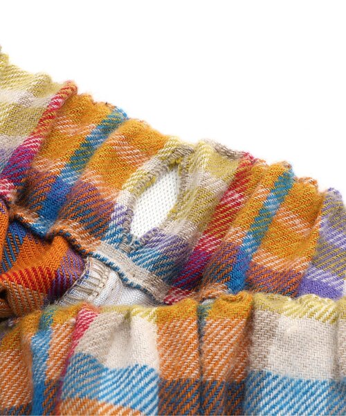 BREEZE(ブリーズ)の「2タックチェックパンツ(その他パンツ・キッズ・グリーン/オレンジ・80/90/100/110/120/130/140/150)」の14枚目の写真