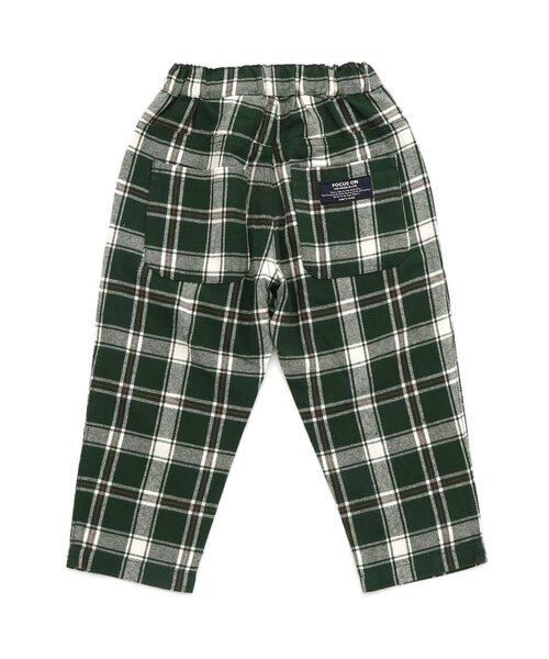 BREEZE(ブリーズ)の「2タックチェックパンツ(その他パンツ・キッズ・グリーン/オレンジ・80/90/100/110/120/130/140/150)」の16枚目の写真