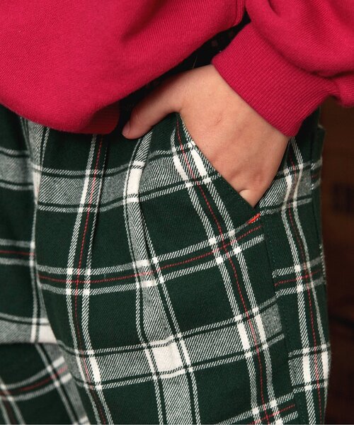 BREEZE(ブリーズ)の「2タックチェックパンツ(その他パンツ・キッズ・グリーン/オレンジ・80/90/100/110/120/130/140/150)」の18枚目の写真