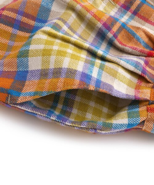 BREEZE(ブリーズ)の「2タックチェックパンツ(その他パンツ・キッズ・グリーン/オレンジ・80/90/100/110/120/130/140/150)」の21枚目の写真