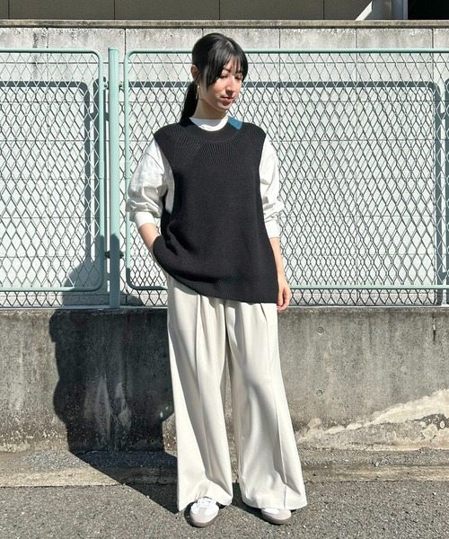 バックオープンニットベスト LHELBIE│Eimee Law & LHELBIE 公式