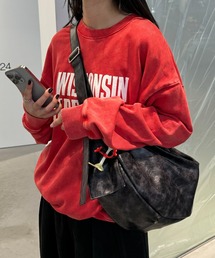 CIAOPANIC TYPY | 【UNISEX】ハーフムーンフヴィンテージレザーバック(ショルダーバッグ)