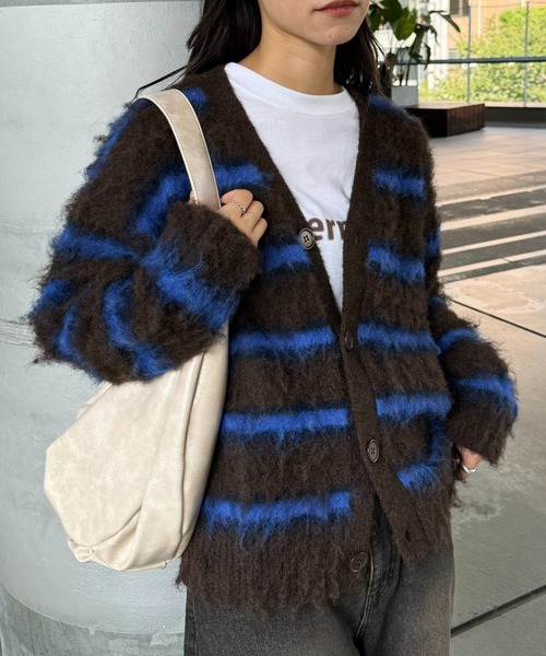 CIAOPANIC TYPY（チャオパニックティピー）の「【UNISEX】ハーフムーンフヴィンテージレザーバック（ショルダーバッグ・メンズ・ブラック/アイボリー/イエロー・ONE SIZE）」の10枚目の写真