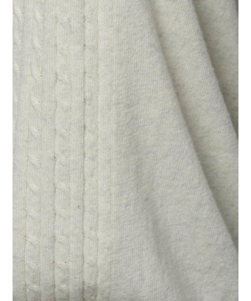 【セール】TRANS CONTINETNS バイカラーカシミヤ混タートルネックニット ホワイト/ブルー（ニット/セーター）｜TRANS CONTINENTS（トランスコンチネンツ）