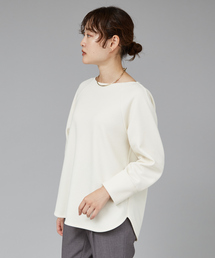 qualite | ウールジョーゼッドプルオーバー(シャツ/ブラウス)
