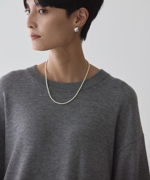 AMERICAN HOLIC（アメリカンホリック）の「クルーネックニットワンピース（ワンピース・レディース・モカ/ブラック/杢グレー・M/L）」の7枚目の写真