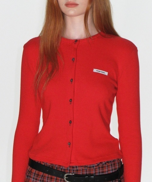 CRANK（クランク）の「韓国ブランド CRANK クランク KNIT STUD BUTTON