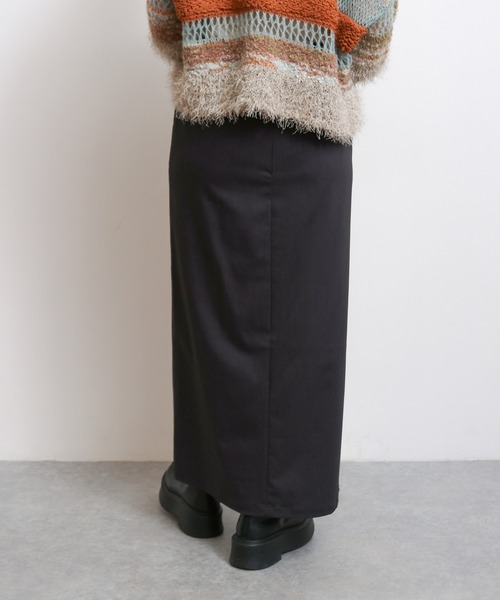 Ungrid（アングリッド）の「アイラインスカート（スカート・レディース・グレー/チャコールグレー/ネイビー・マルチサイズ）」の8枚目の写真