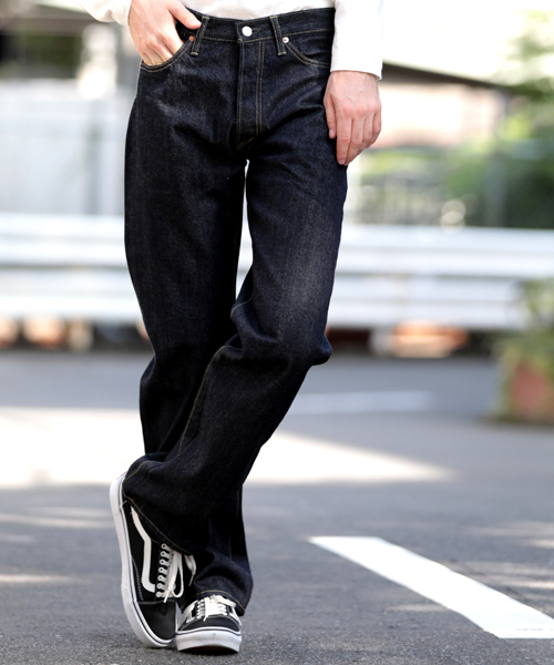 Denime(ドゥニーム)の「【MadeInJapan】Regular Fit S/レギュラーフィットS【FirstDenime】(デニムパンツ・メンズ・インディゴブルー・32/30/31/29/36/33/34/38/28)」の1枚目の写真