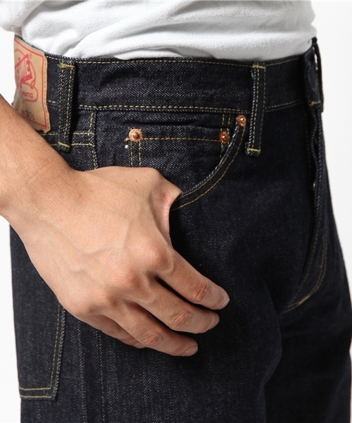 Denime(ドゥニーム)の「【MadeInJapan】Regular Fit S/レギュラーフィットS【FirstDenime】(デニムパンツ・メンズ・インディゴブルー・32/30/31/29/36/33/34/38/28)」の8枚目の写真
