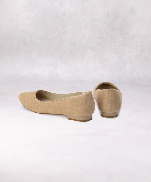 Right-on（ライトオン）の「【跳べるパンプス】プレーンフラットヒール（パンプス・レディース・グリーン/ベージュ/ブラック・37inch/39inch/40inch/35inch/36inch/38inch）」の9枚目の写真